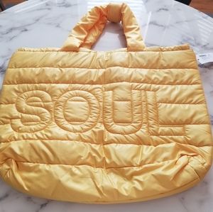 NWT SoulCycle Quilted Tote Bag